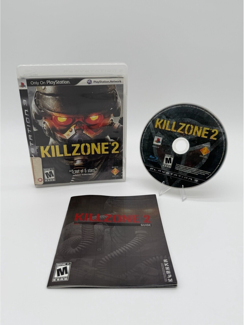 Killzone 2 - Sony Playstation 3 PS3 - CIB Complete w/ Manual - Tested